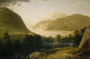 Escena del río Hudson John Frederick Kensett Pinturas al óleo